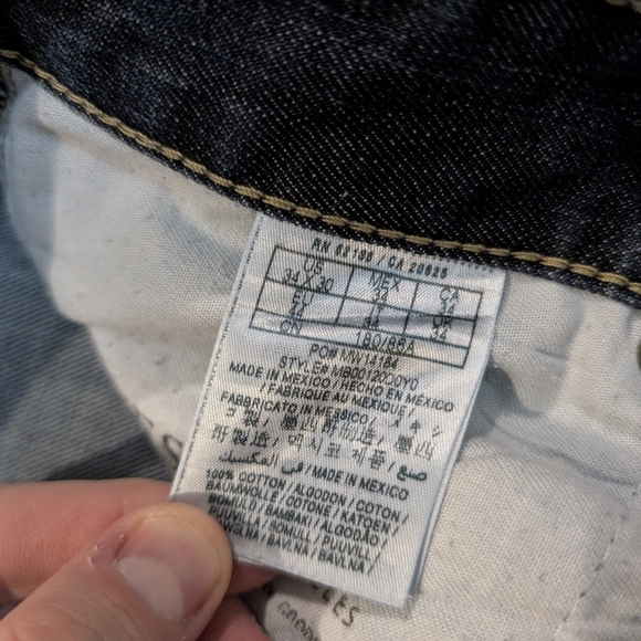 Guess Denim Desmond Relaxed For Jeans Men's 34x30 (34x31) Pants Blue - Picture 2 of 8